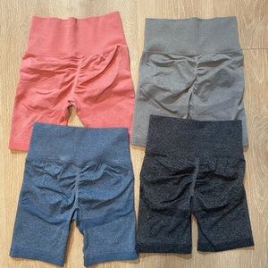 Booty scrunch shorts. Perfect condition. Size small. $20 each.